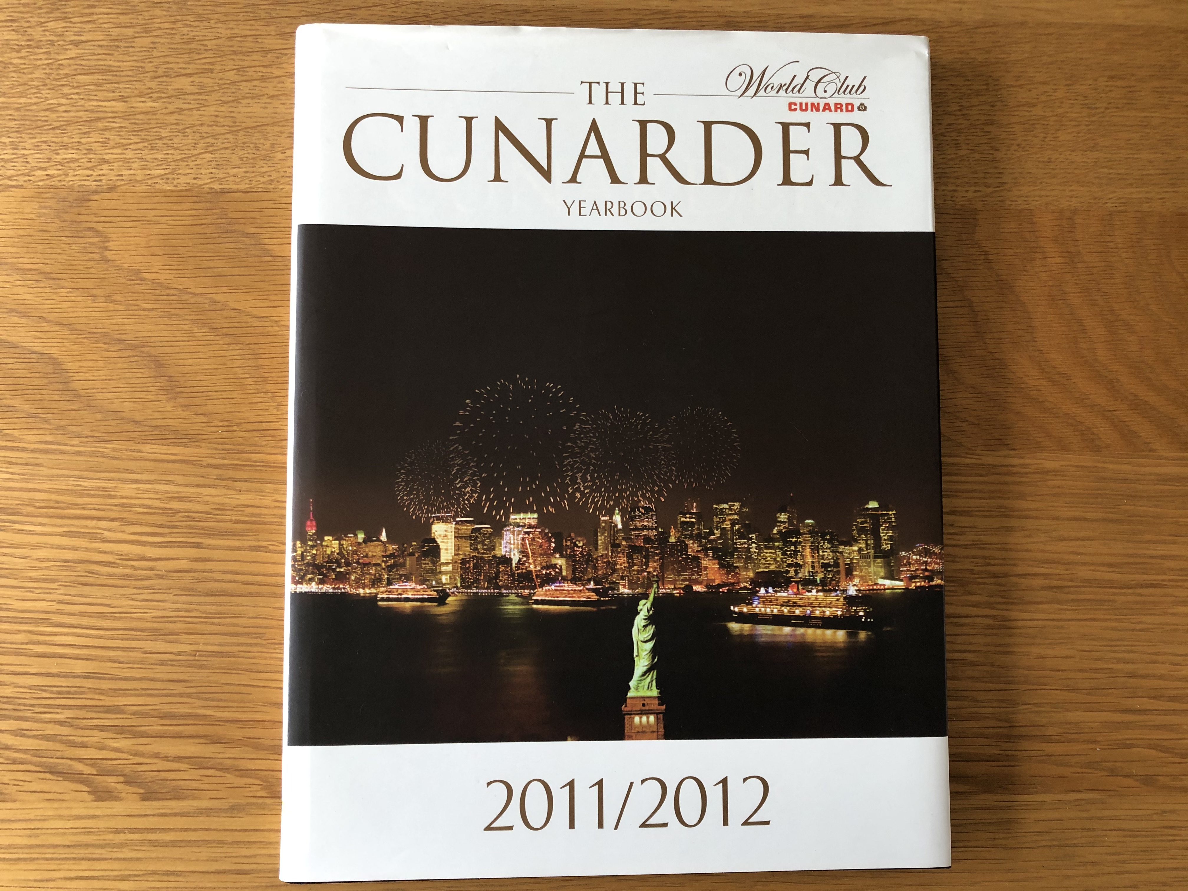 EDITION OF THE CUNARDER YEARBOOK FROM 2011 ​​​​​​​